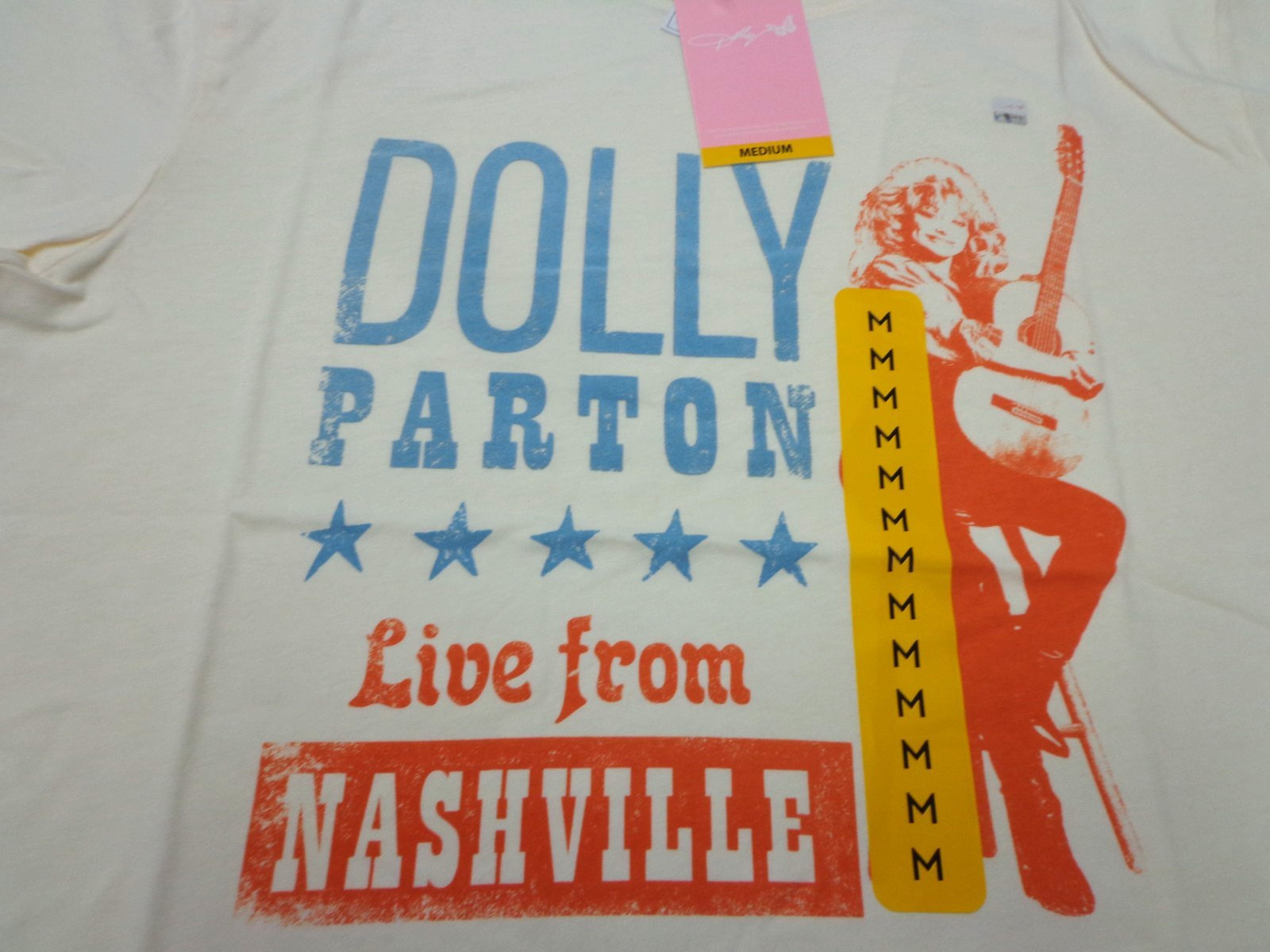Dolly Parton Live from Nashville Country T-Shirt Women’s Size Medium NEW