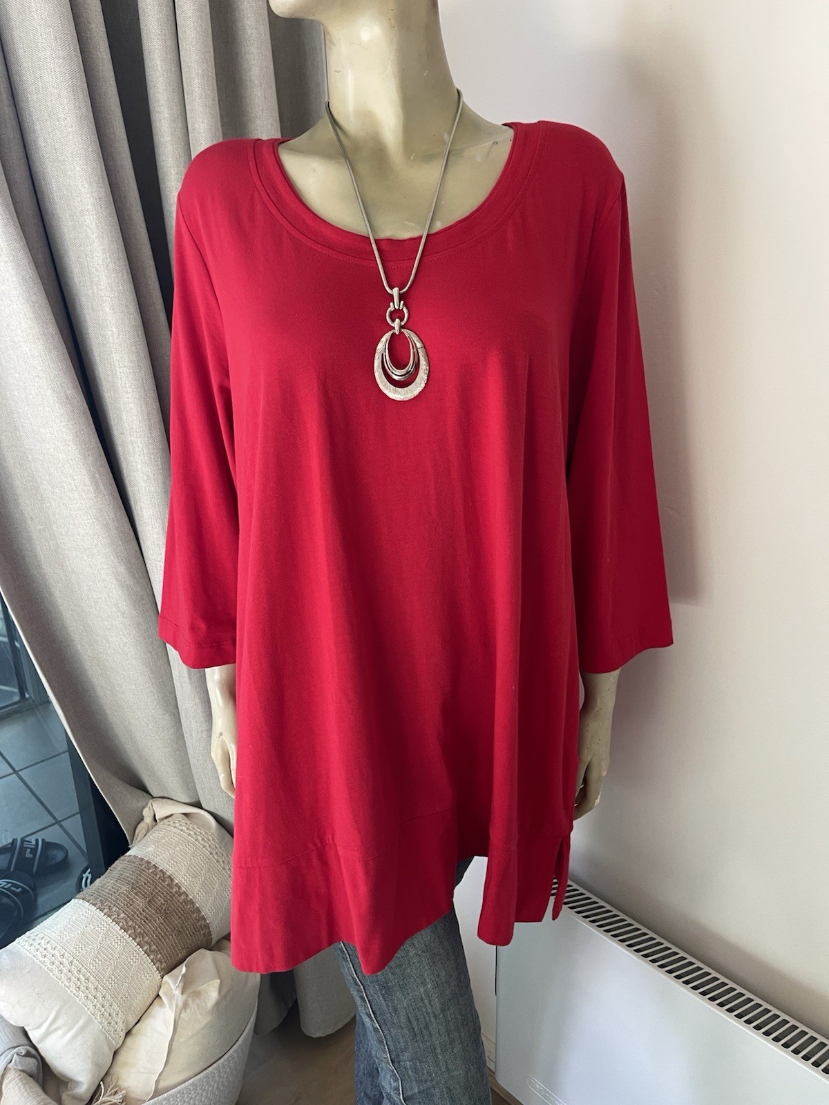 VIRTUELLE By TS Cropped Sleeve Top Sz M 18 NEW Tags – BUY 5 Items = Free Post