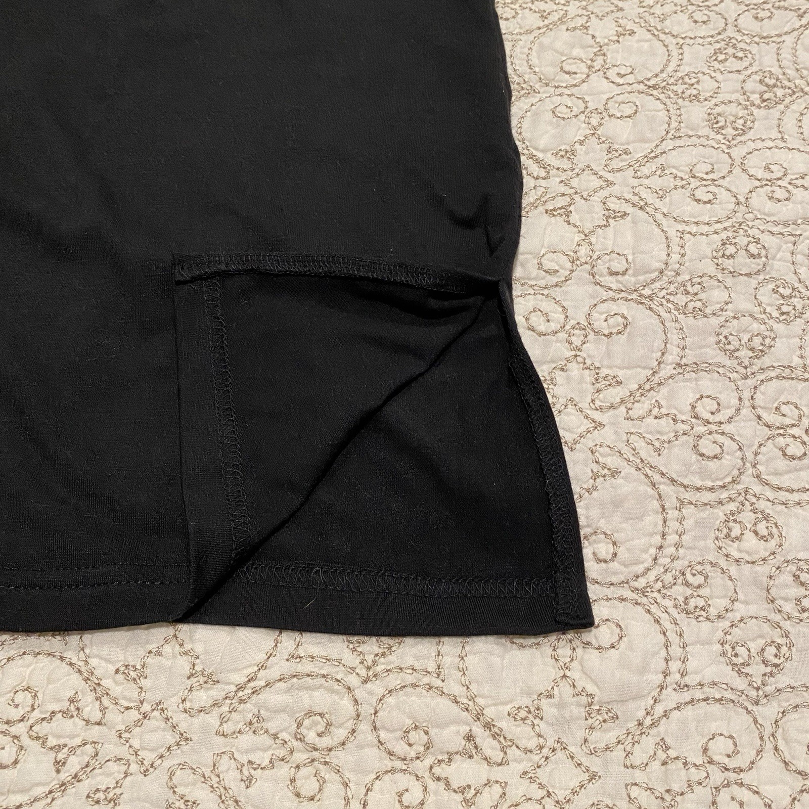 NWT Xieerduo Fashion Women’s Elegant Black Lace Trim Top Size XL