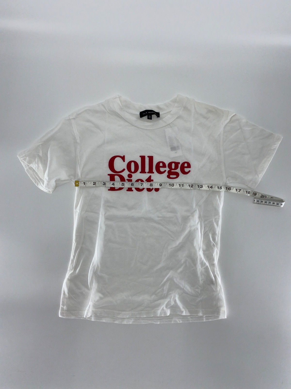L.A Hearts College Diet shirt Sz extra small