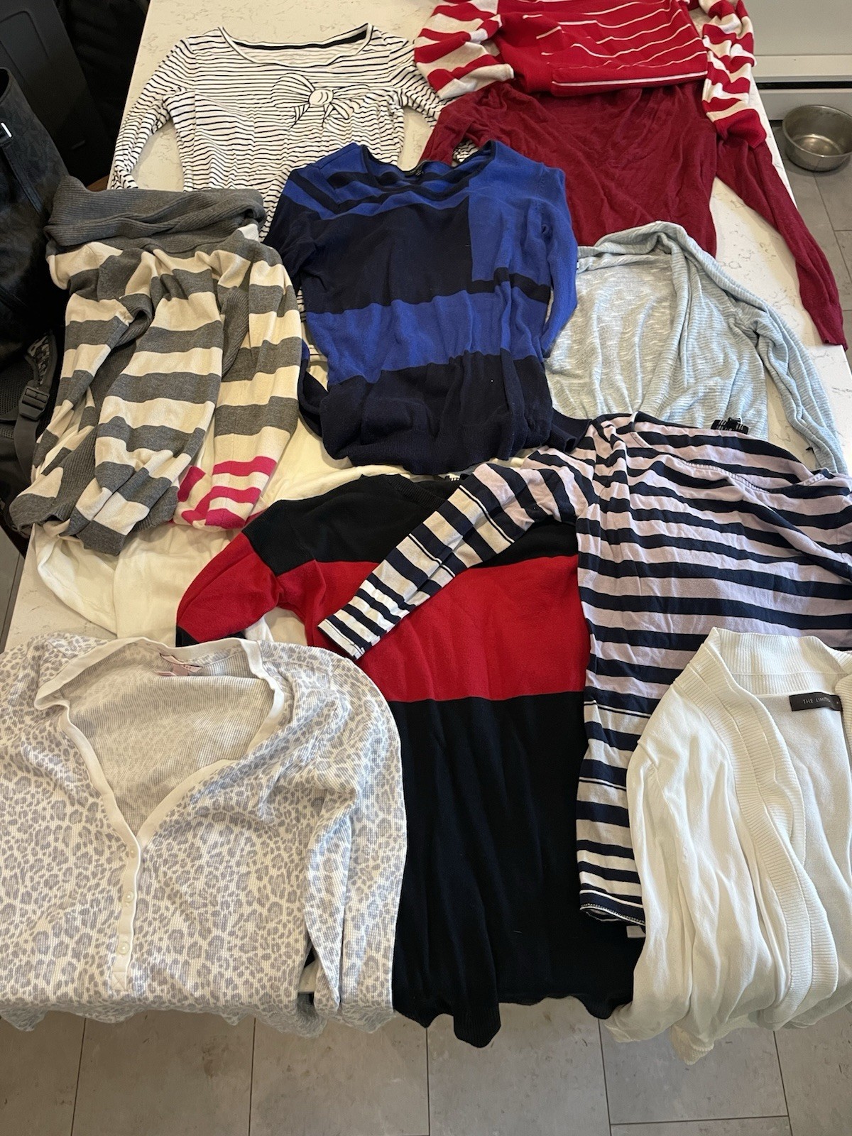 Lot of 11 The Limited Pullover Sweater Size Small Long Sleeve Women’s Mix Colors