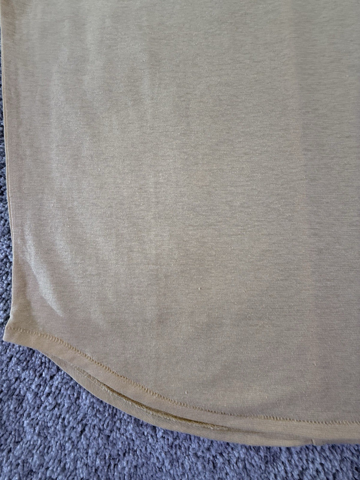 NWT Prana Women’s Short Sleeve Cozy Up Scoop Neck Tee Size Small Yellow