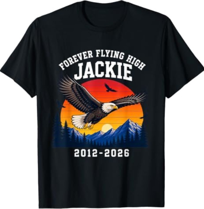 2Jackie Bald Eagle Memorial Wildlife Remembrance T-Shirt