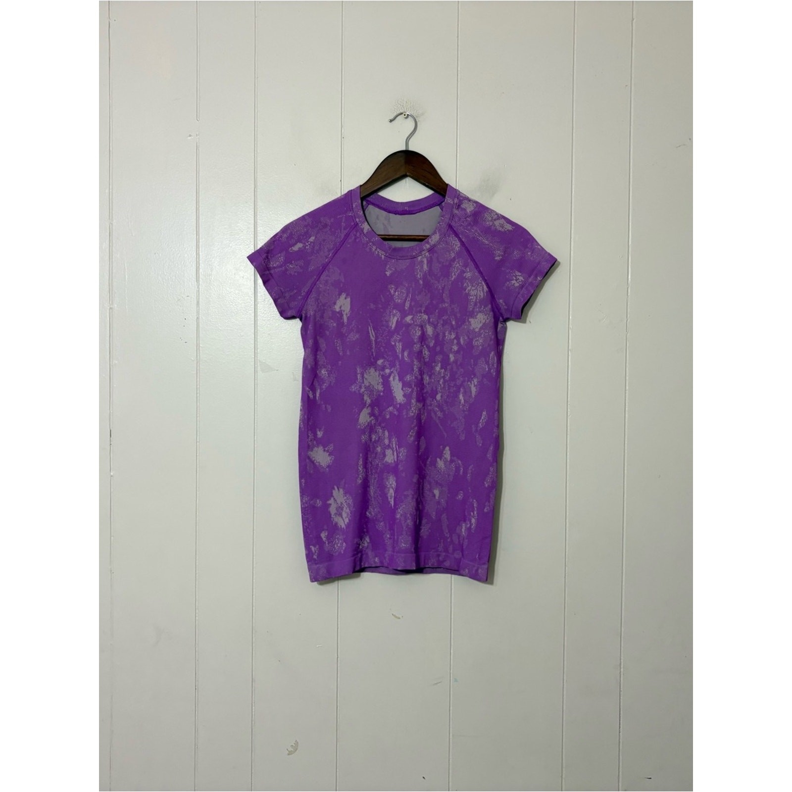 Lululemon Swiftly Tech Short Sleeve 2.0 Shadow Bloom Lilac Purple Running Shirt6