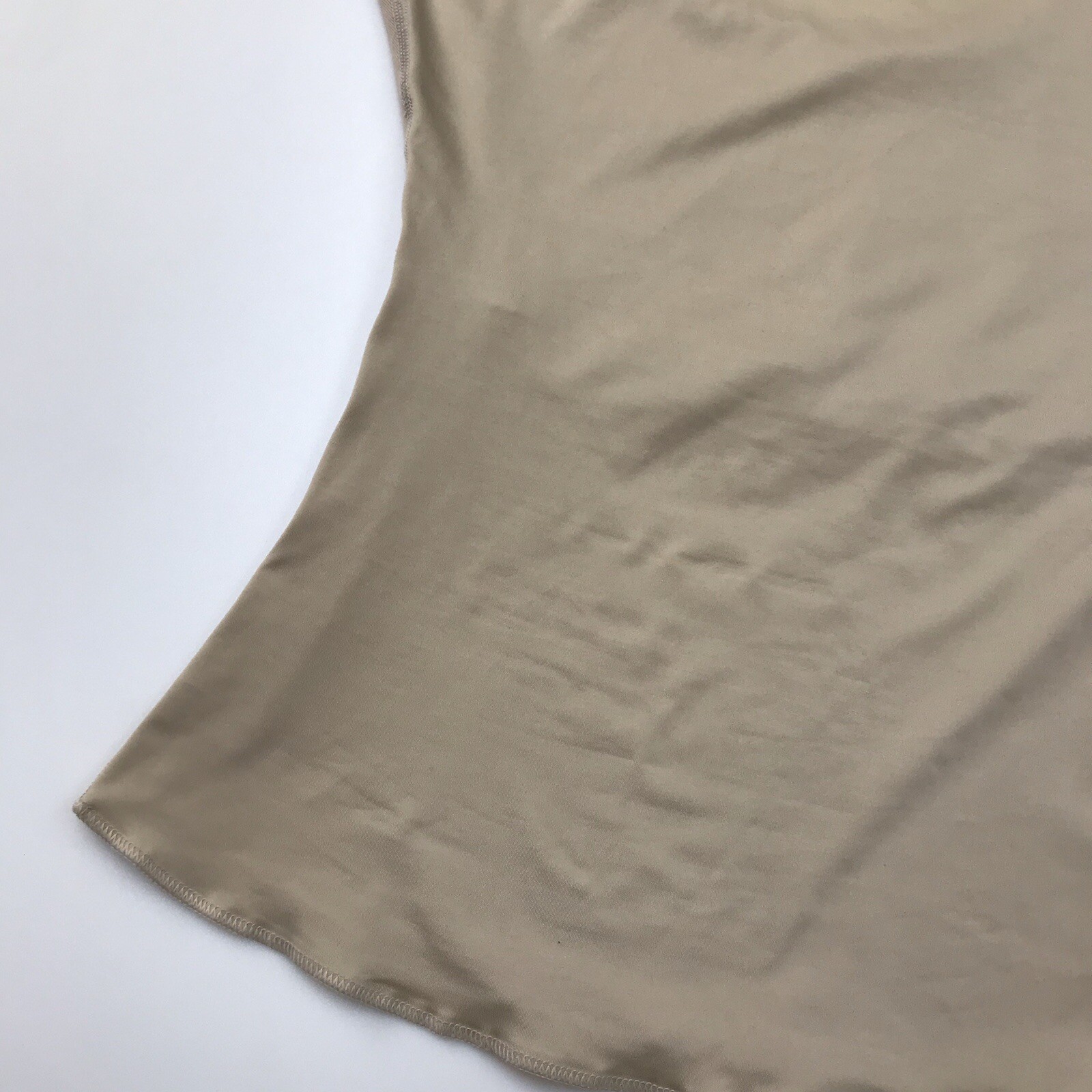 Spanx Hide & Sleek Cami Tank Size S Nude Compression Scoop Neck Top