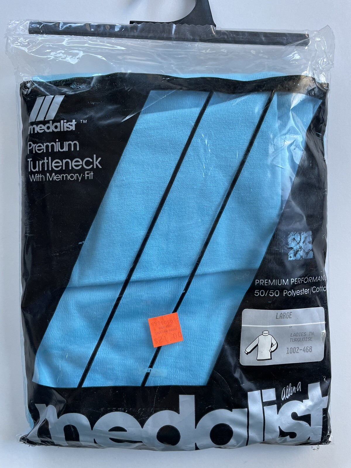 Asst Colors/Sizes Women’s Turtleneck Allen-A Medalist Vintage Shirts In Package