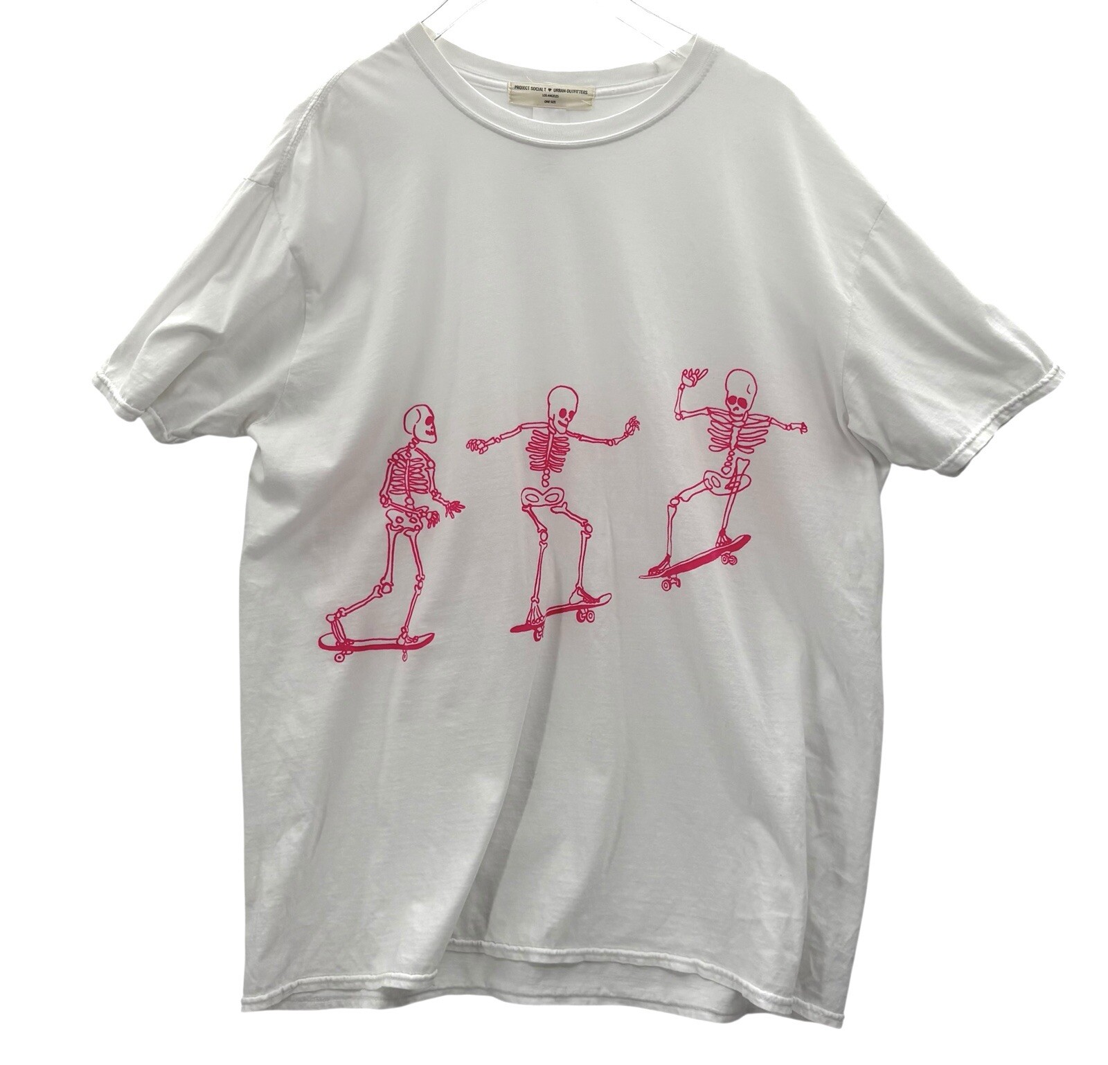 EUC Project Social T Urban Outfitters Skateboarding Skeletons T Shirt One Size