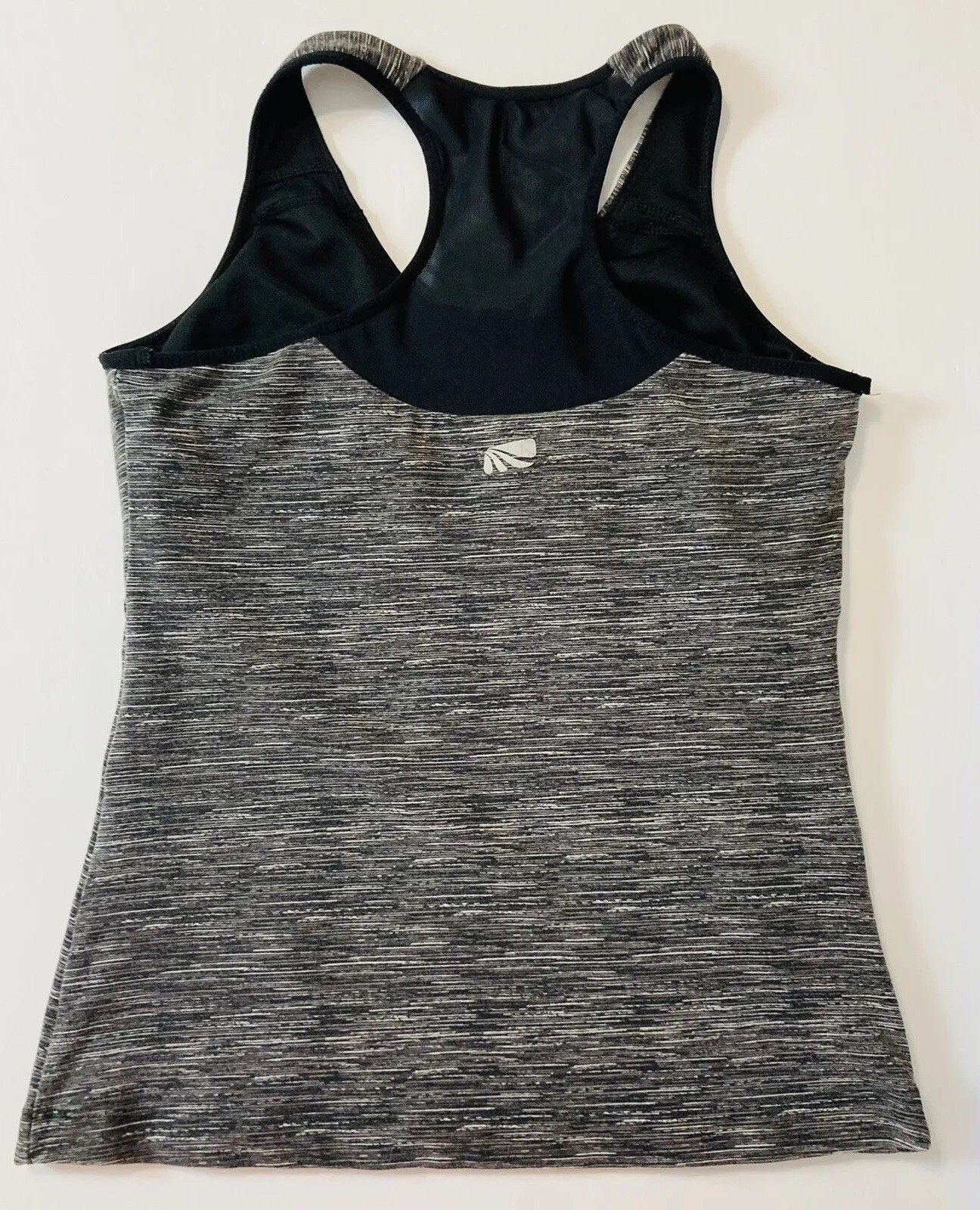 Athletic Tank Marika Magic Womens SmallTop Black Gray Racerback Compressed