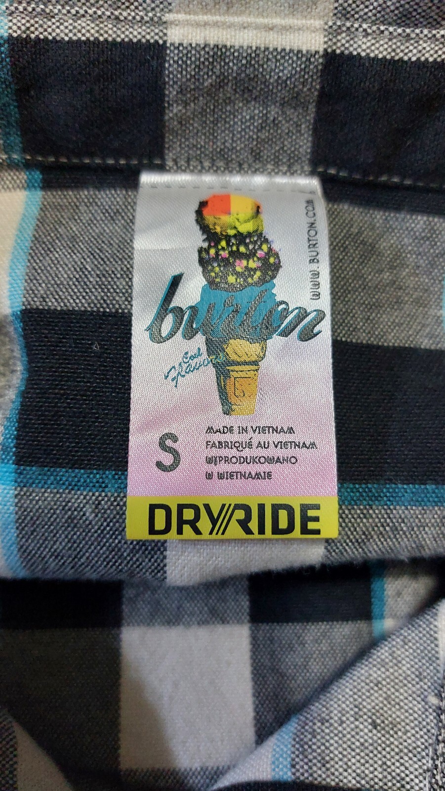 Burton Shirt DryRide Womens Small Snowboarding Ski Outdoor Sportcore Gorpcore