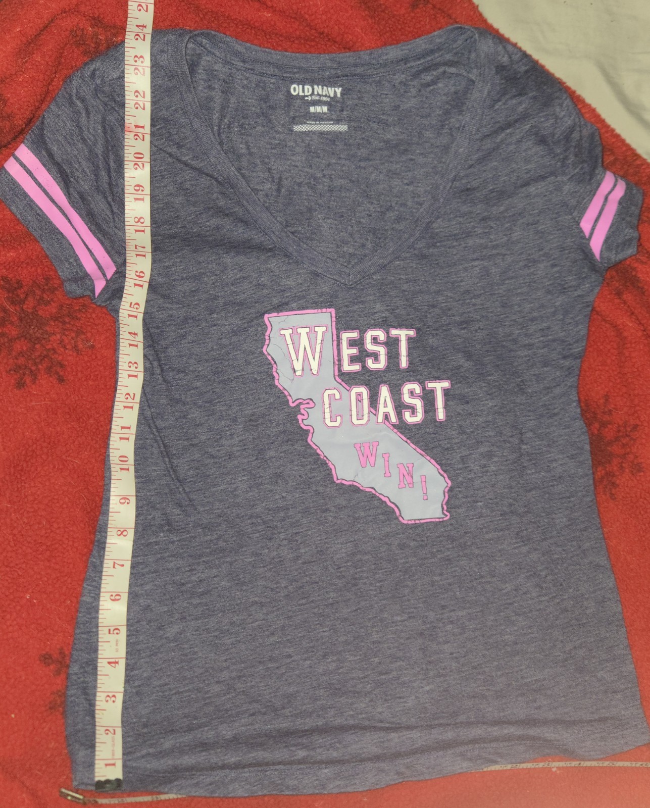 Old Navy Womens West Coast Tee Size Medium