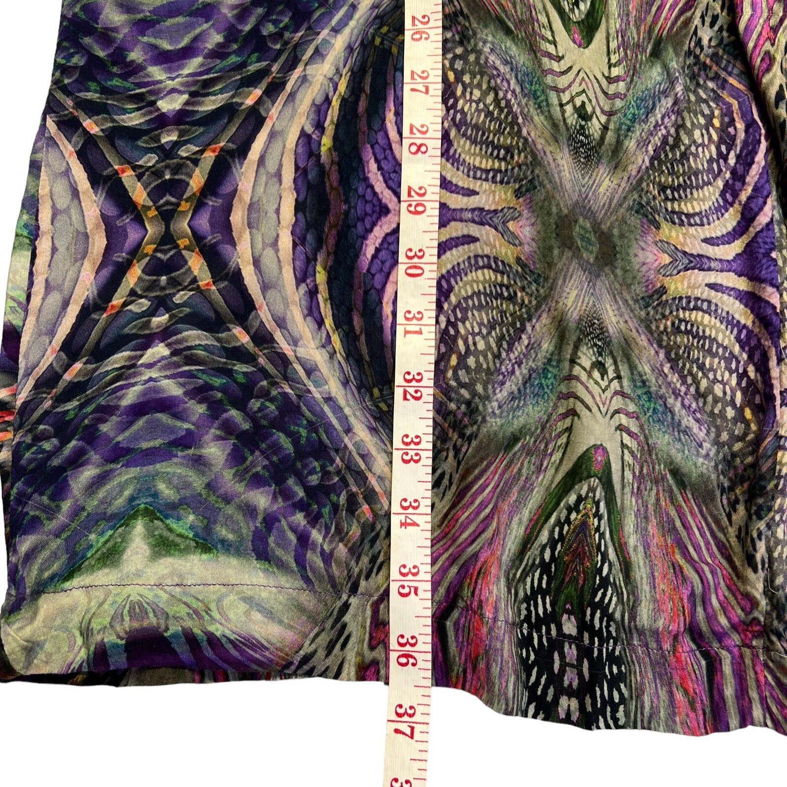 Catherines Women’s Large Kimono Open Robe Light Cardigan Art To Wear Boho Artsy