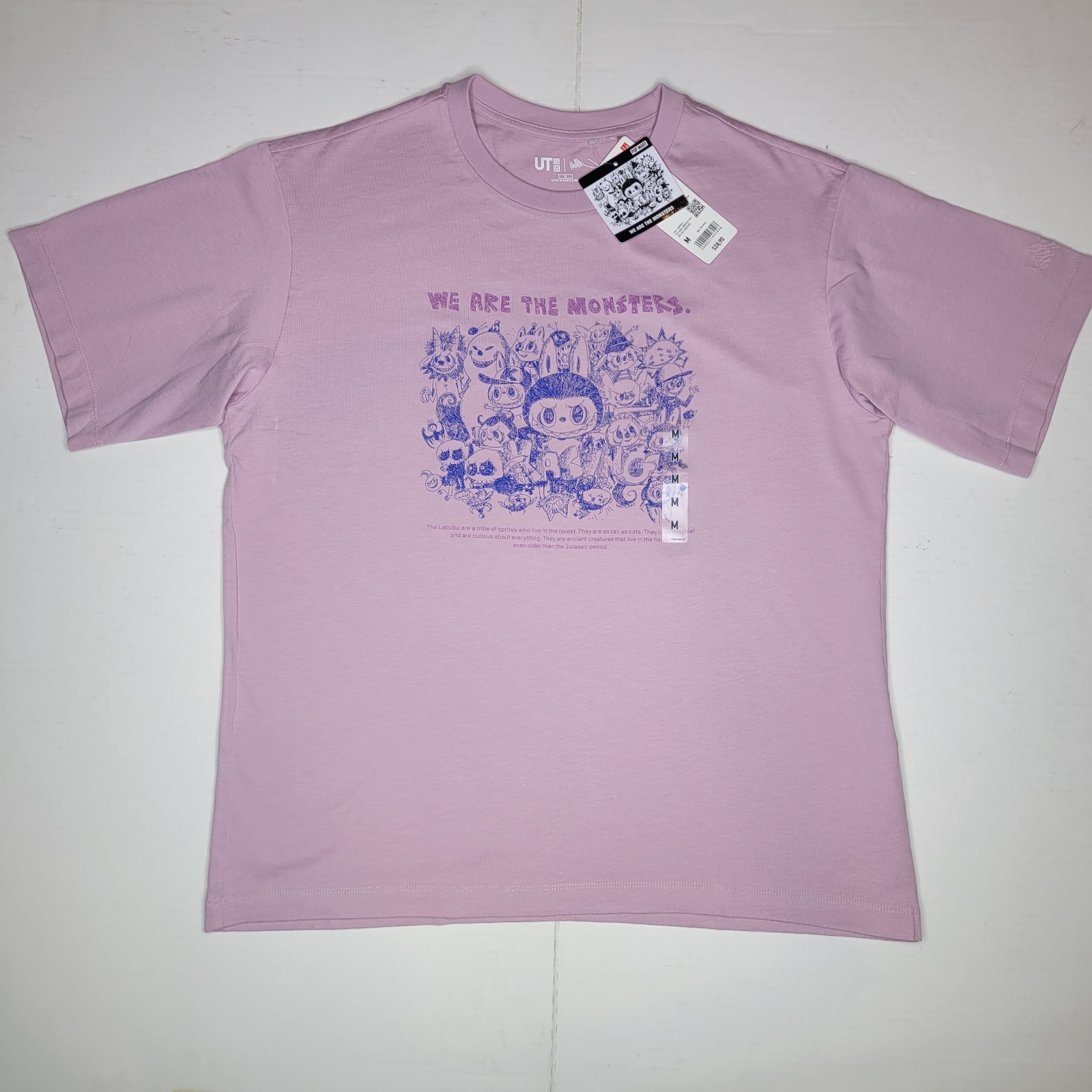 Women’s Large Labubu Uniqlo X Pop Mart We Are The Monsters NEW