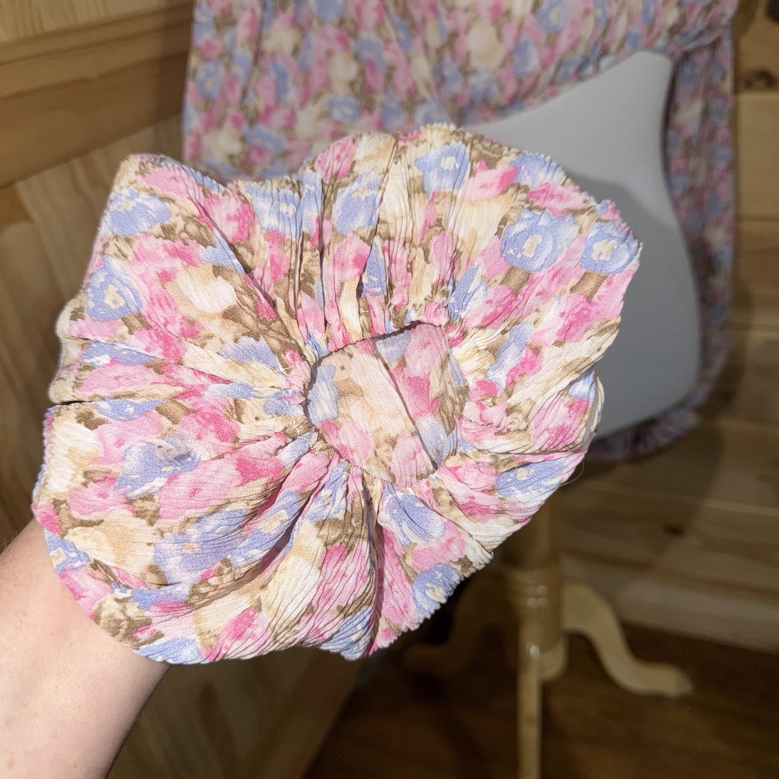 Princess Polly Garden Long Sleeve Top Pink Floral NWT Crop Size 4