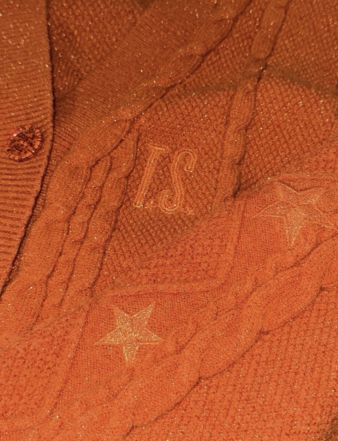 New ❤️‍🔥 The Life of a Showgirl Taylor Swift Orange Cardigan XS/SM