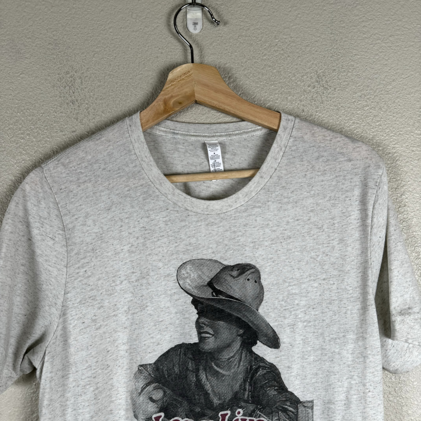 Rubys Rubbish Shirt Women M Heather Grey Long Live The Cowgirls Graphic Western