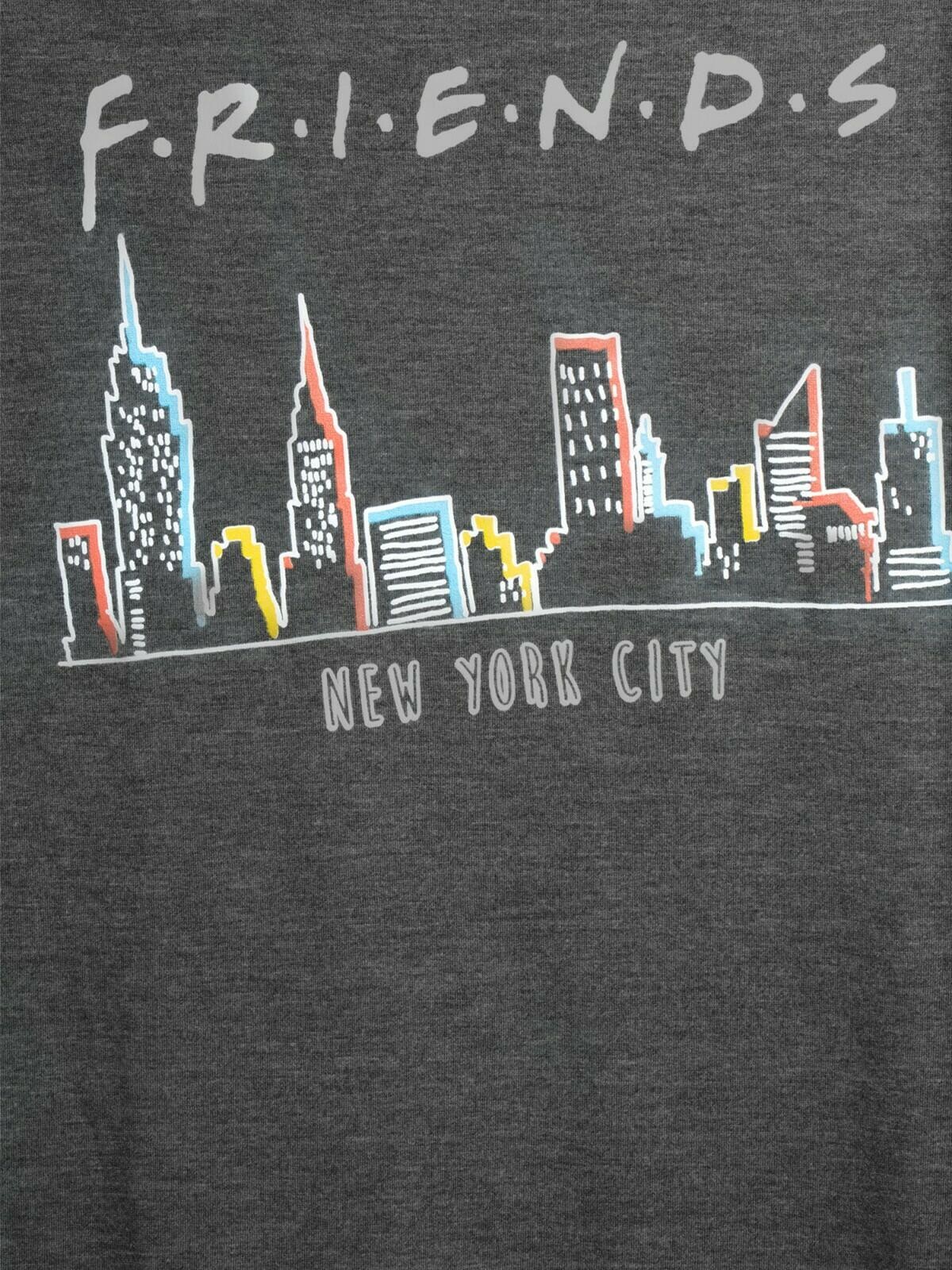 Friends Skyline T-Shirt M Med NWT Licensed Graphic Tees Juniors