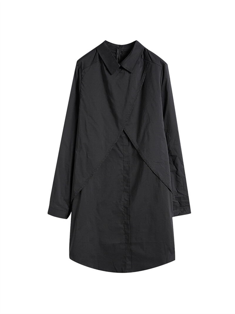 Women’s casual oversized shirt long sleeved loose top Jacket