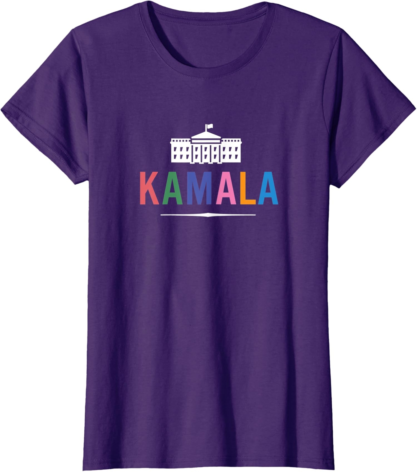 Madam Vice President White House First Woman Kamala Ladies’ Crewneck T-Shirt