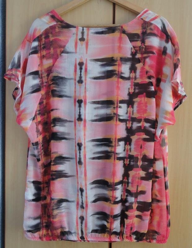 Women Etam shirt multicolor polyester 46/3XL #O3TG
