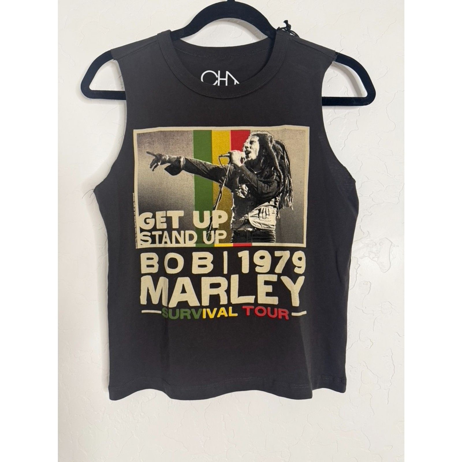 Chaser Bob Marley “Get Up Stand Up” Survival Tour Muscle Tee