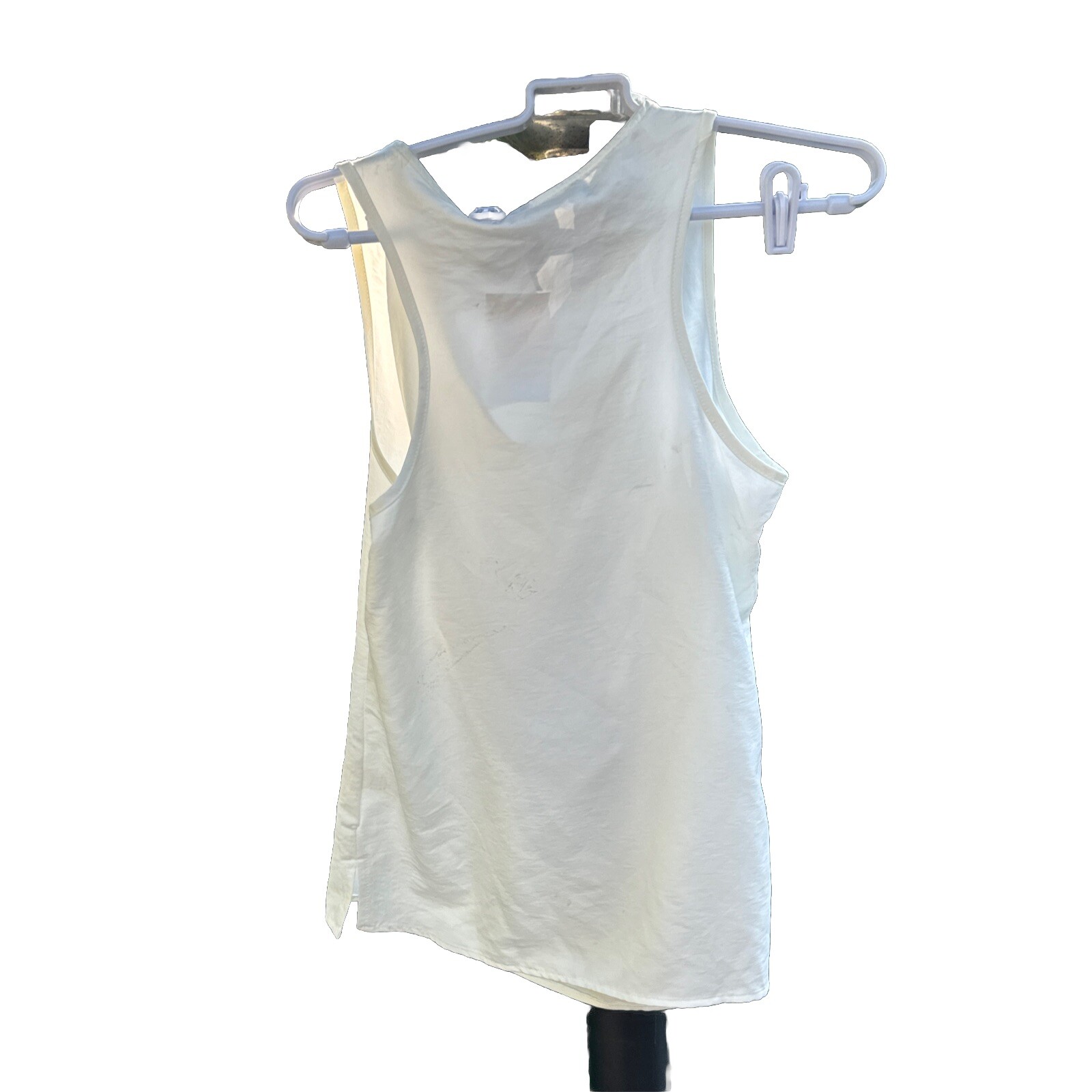 NEW Last Tango Ivory Razorback Cowl Neck Size Medium New With Tags
