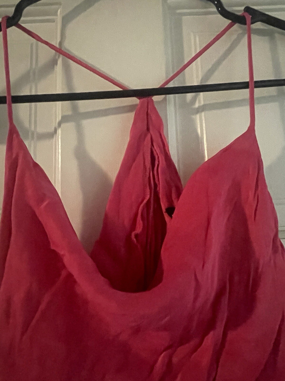 Women’s Small Pink 100% Viscosa Sleeveless Crop Top