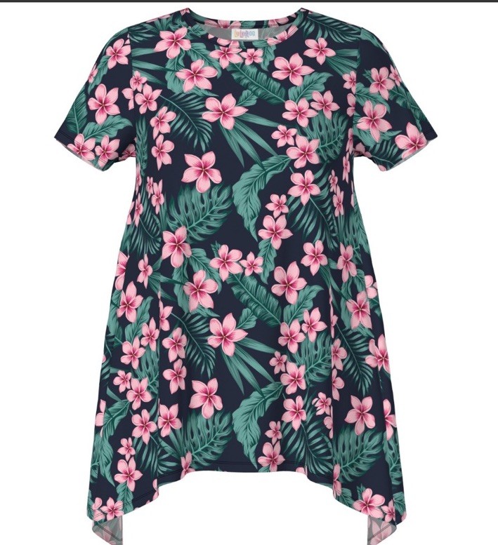 NWT LuLaRoe XL Melissa Tunic Top As Pictured