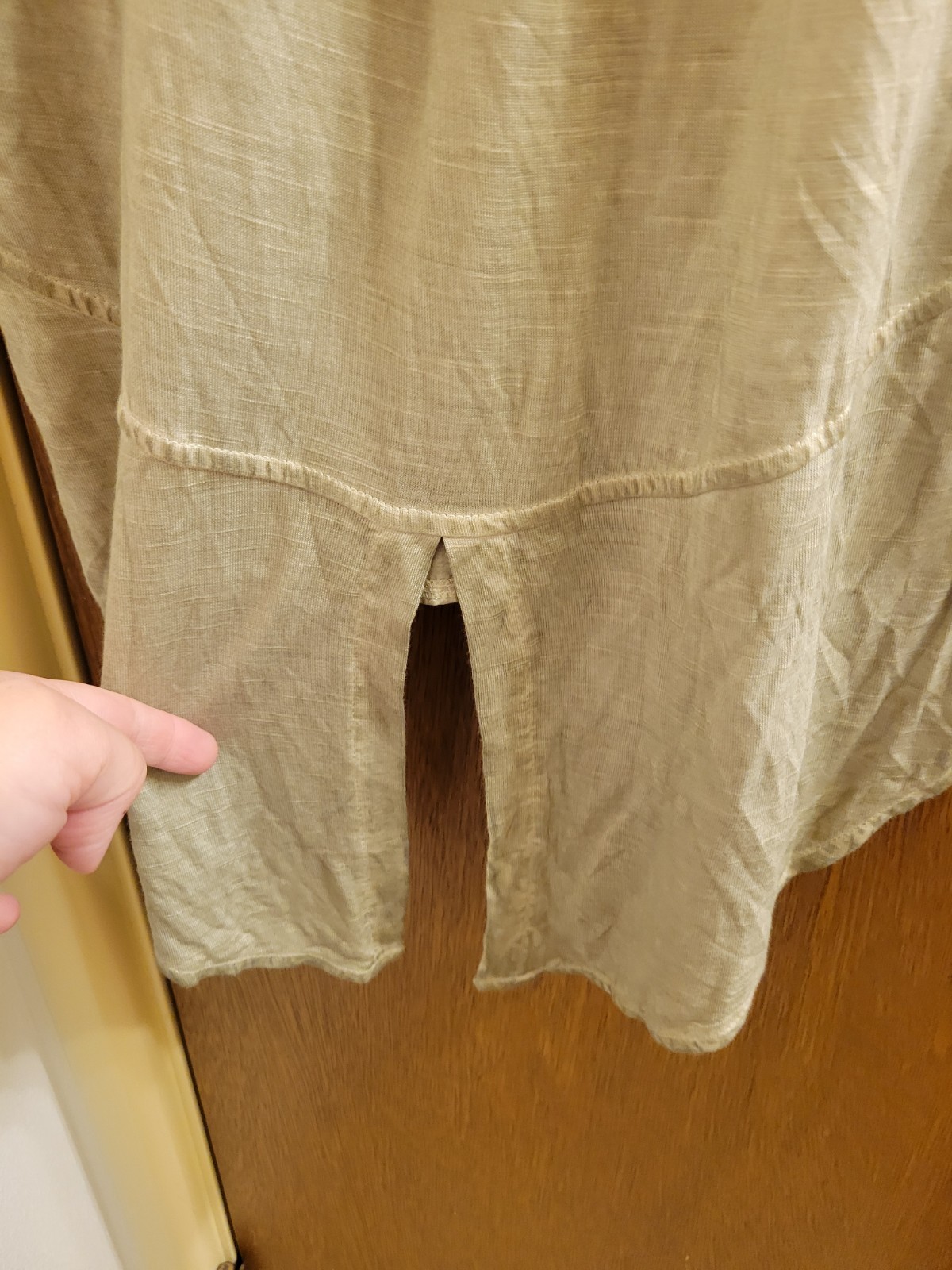 Symmetry Womens Small S Sage Green Shirt Nwt Button Up Boho Cottagecore