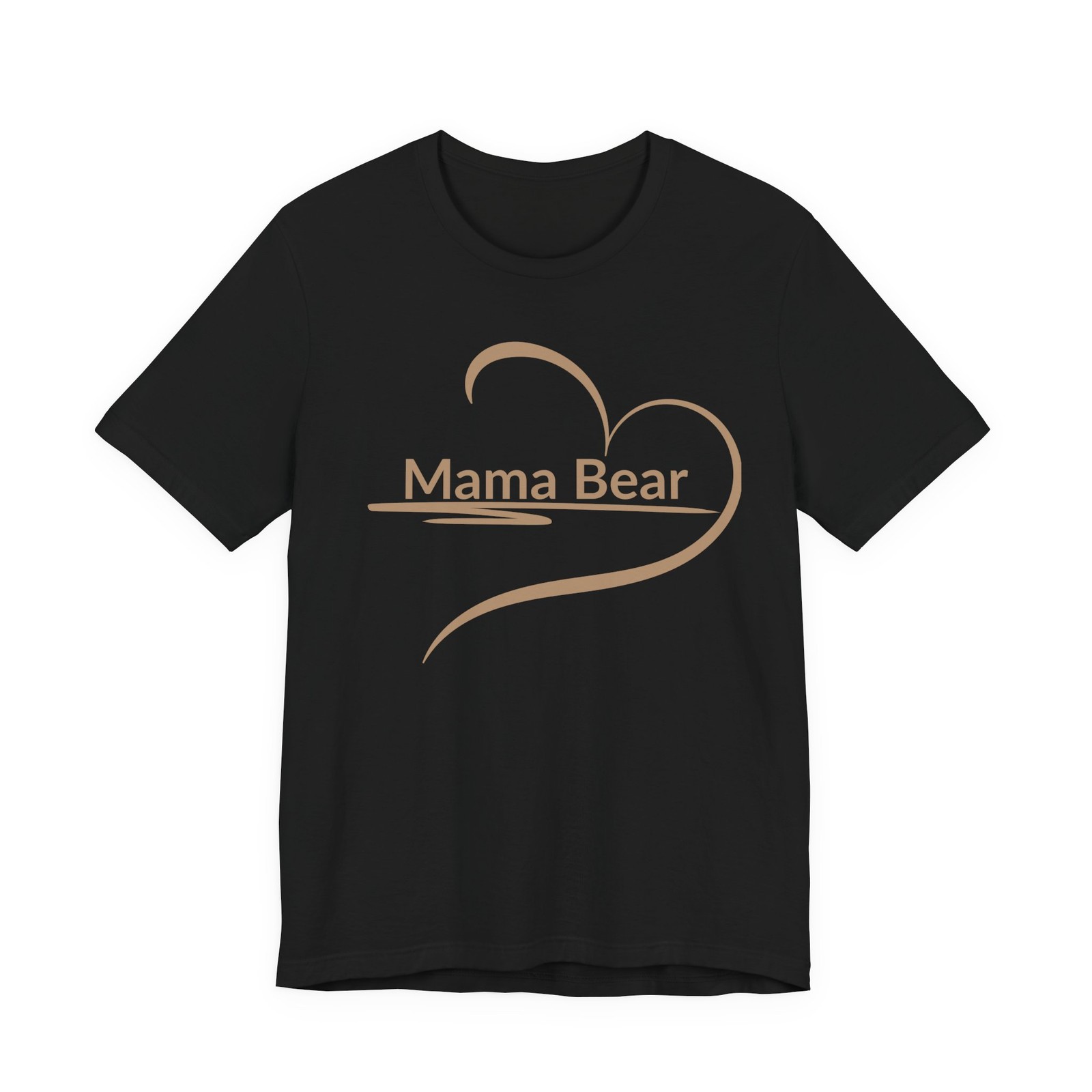 Mama Bear Shirt Mothers Day Gift for Mom Cute Heart Mom Life T-Shirt