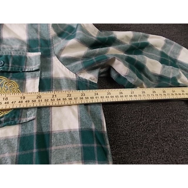 Disney Pixar Brave Merida Flannel Shirt Her Universe Green Plaid Womens 2X 0348