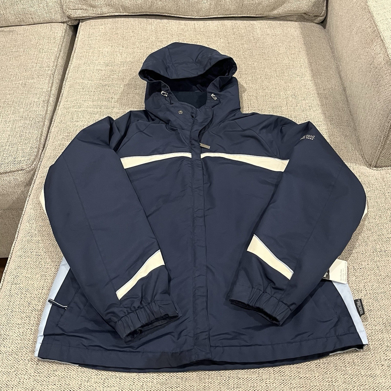 Pacific Trail 2008 Women’s M Hooded Windbreaker Rain Snow Jacket New