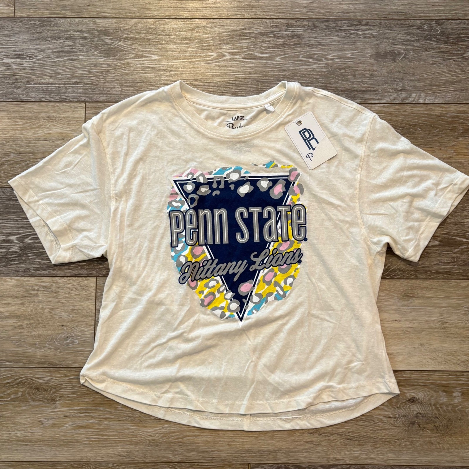 NWT Women’s Pressbox Penn State Nittany Lions Short Sleeve T-Shirt – Large