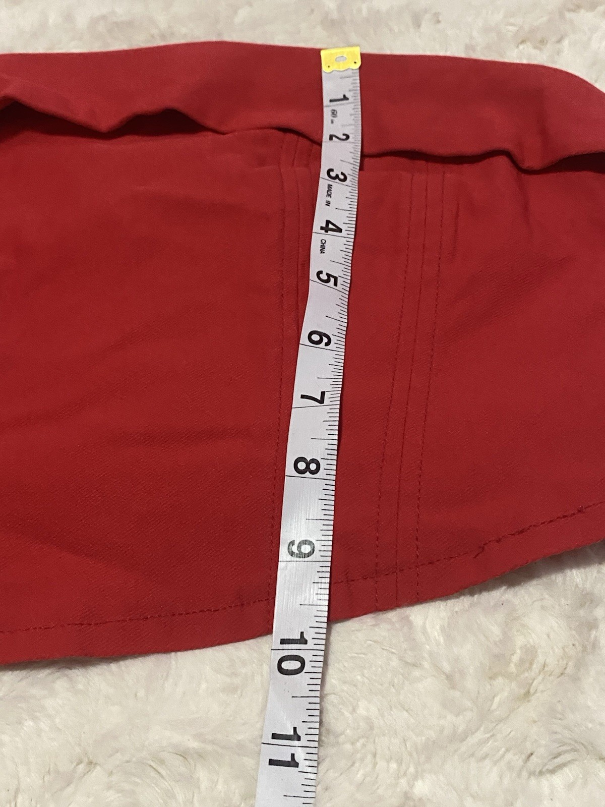 Wild Fable Womens Red Knit Smocked Strapless Bandeau Tube Top Stretch XL