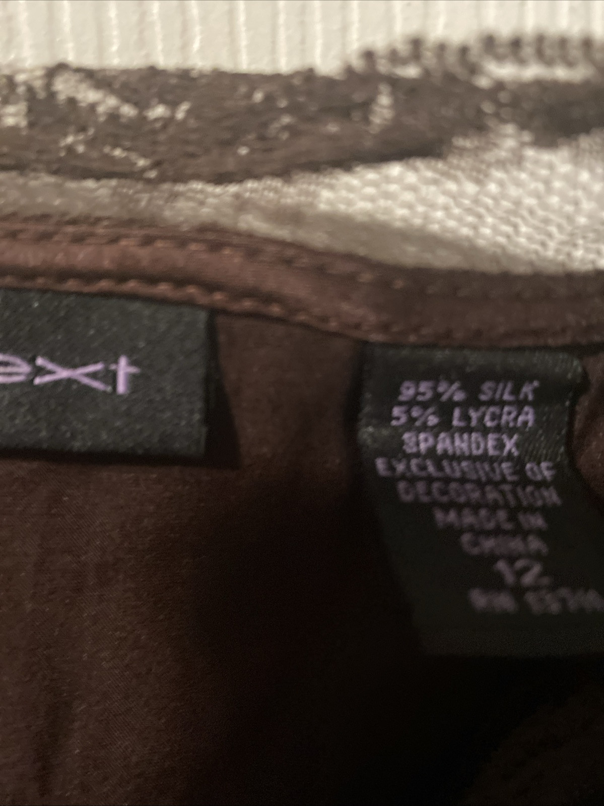 Y2K Context Lace Strap Brown Tank – Sz 12