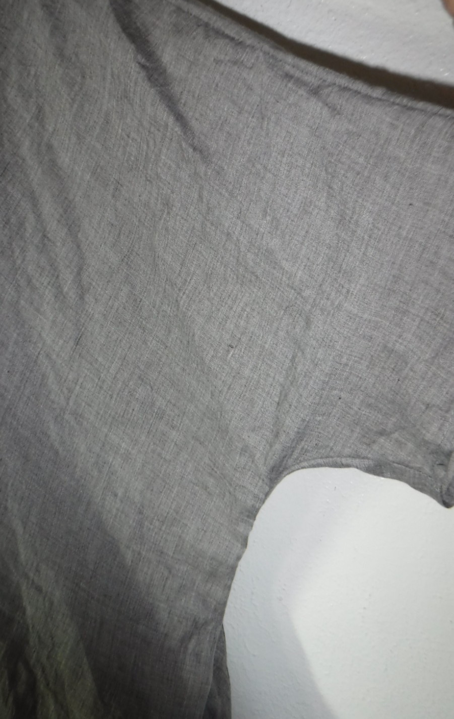 celmia NWT L gray short sleeve lightweight long open cover top