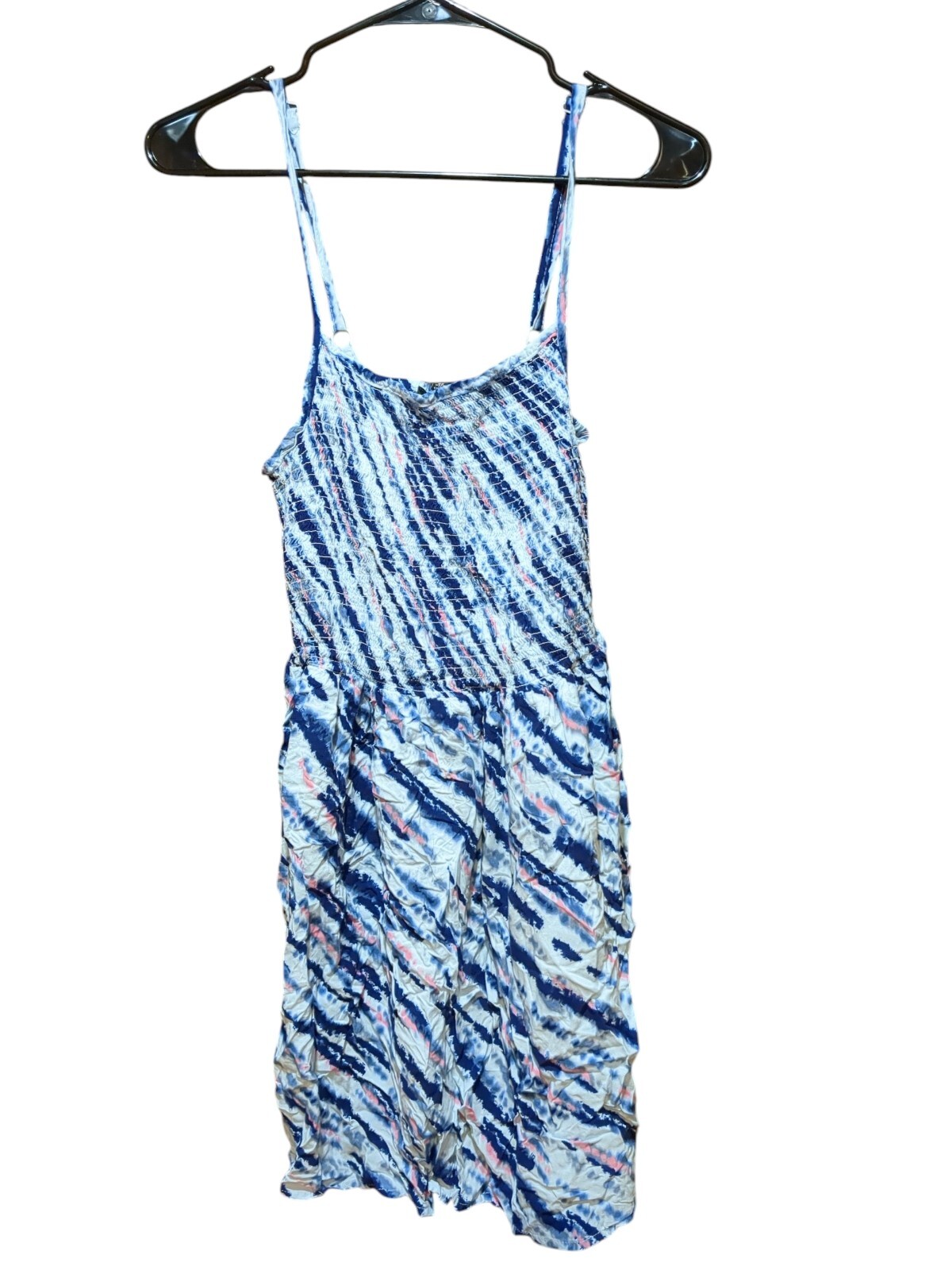 New Look Smocked Women’s Strap Top With A Tie Die Affect Plus Size 2X
