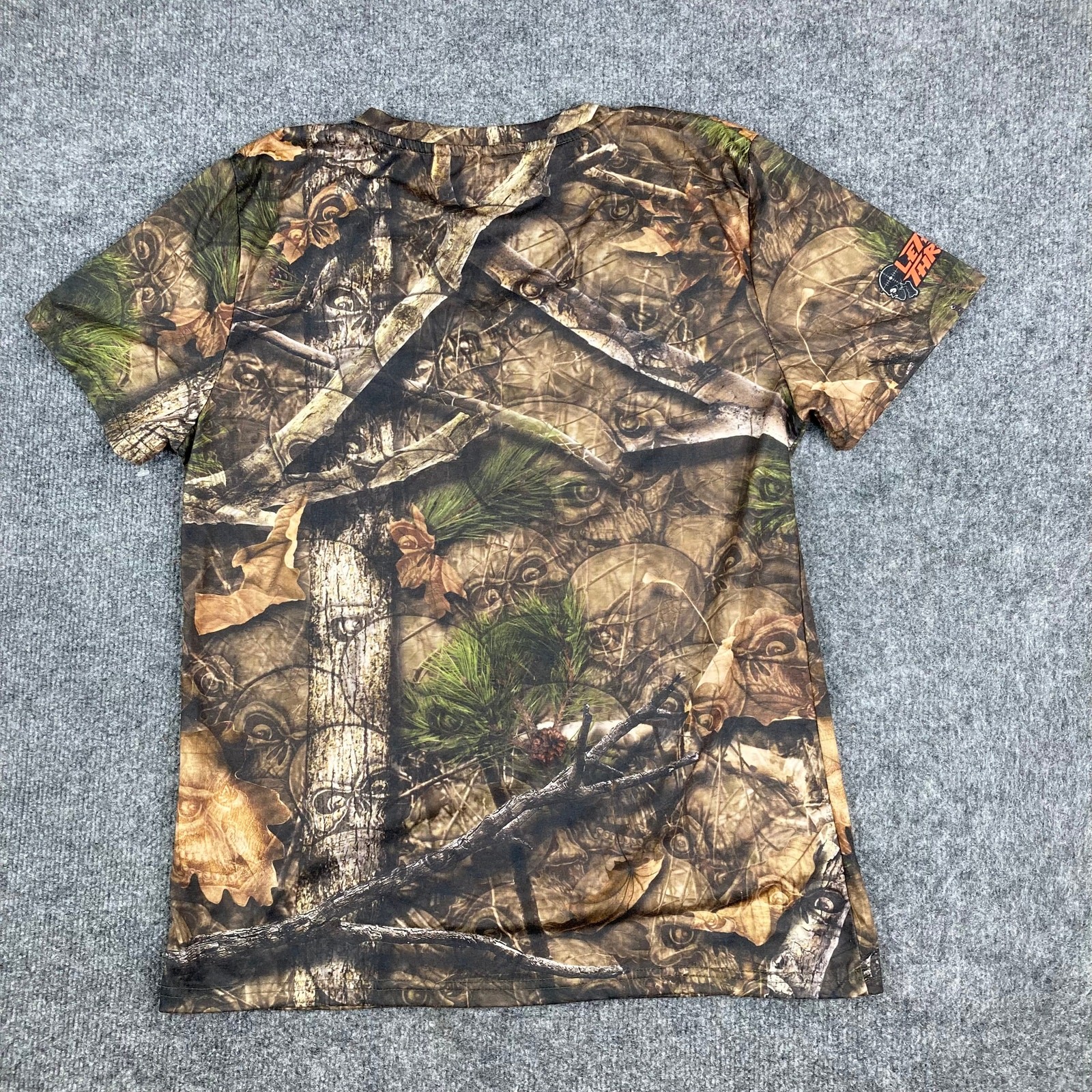 Skull Camo by Lethal Threat T-Shirt Womens M Camo Hunting Graphic