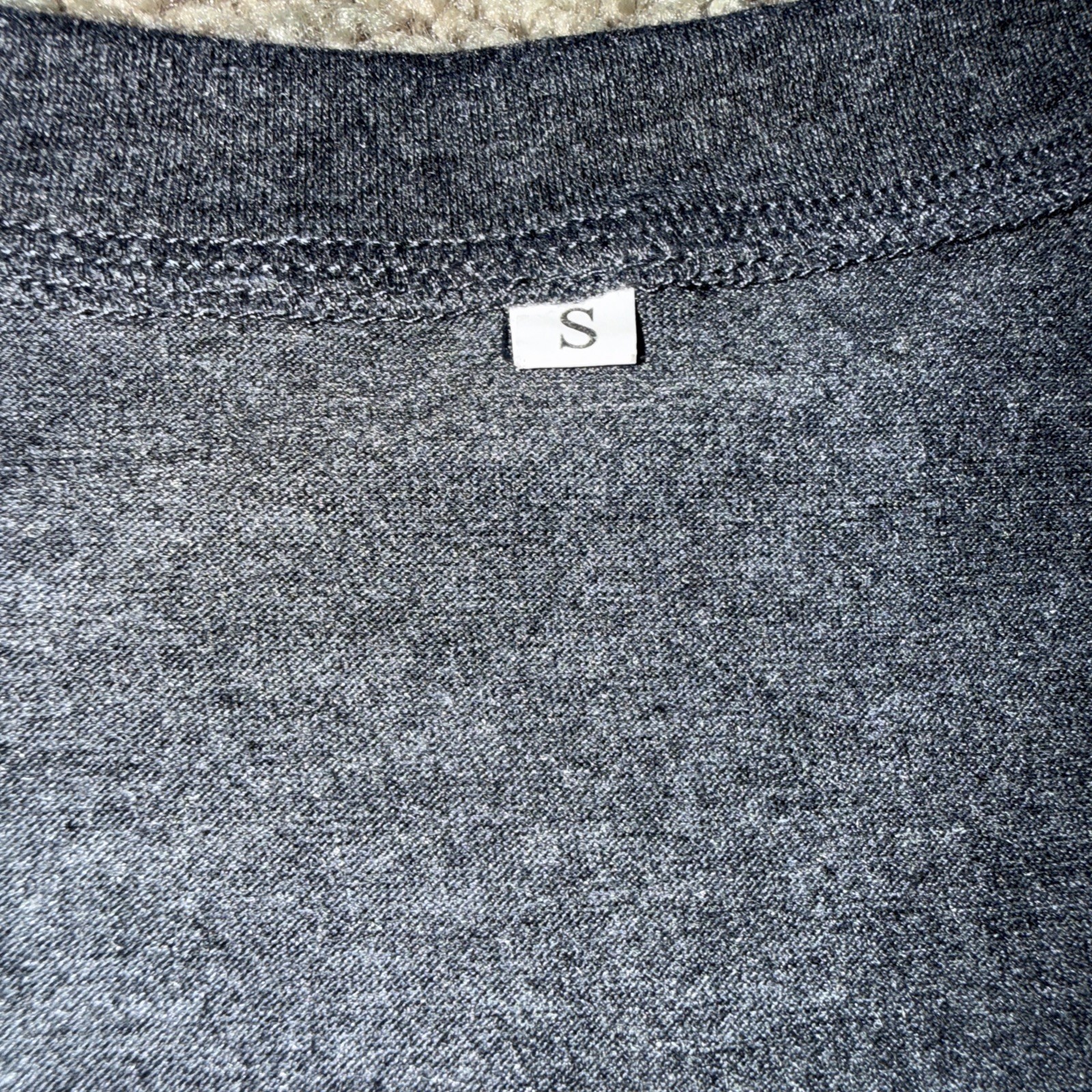 Soccer Heart Sleeveless Shirt Dark Heather Size Small