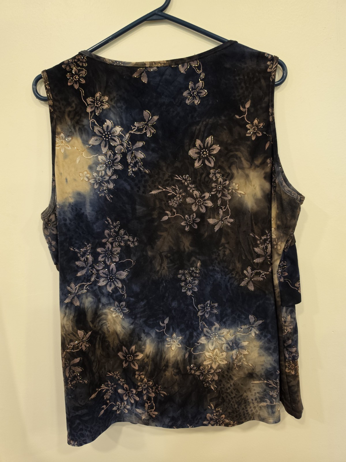Goblincore Women’s Green Fairy Grunge Earthy Top Boho Roz & Ali Sz 1X