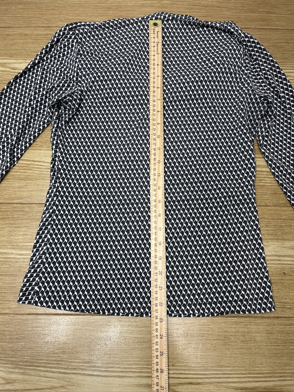Blusa para Mujer New York & Company Talla S de Manga Larga con Cuello Redondo