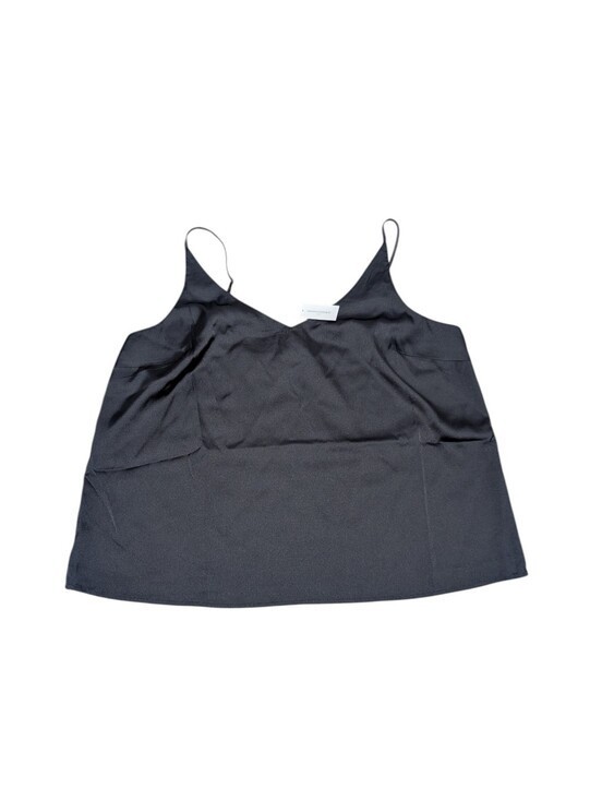 Banana Republic Factory Black Satin Spaghetti Strap Cami New (XL)