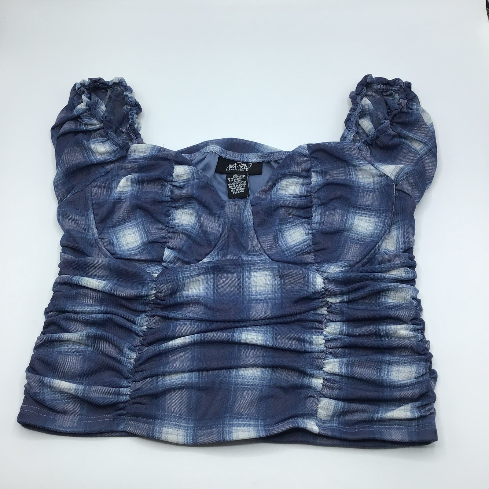 New nwt rabbit rose just polly blouse tops 3 piece bundle womens size large