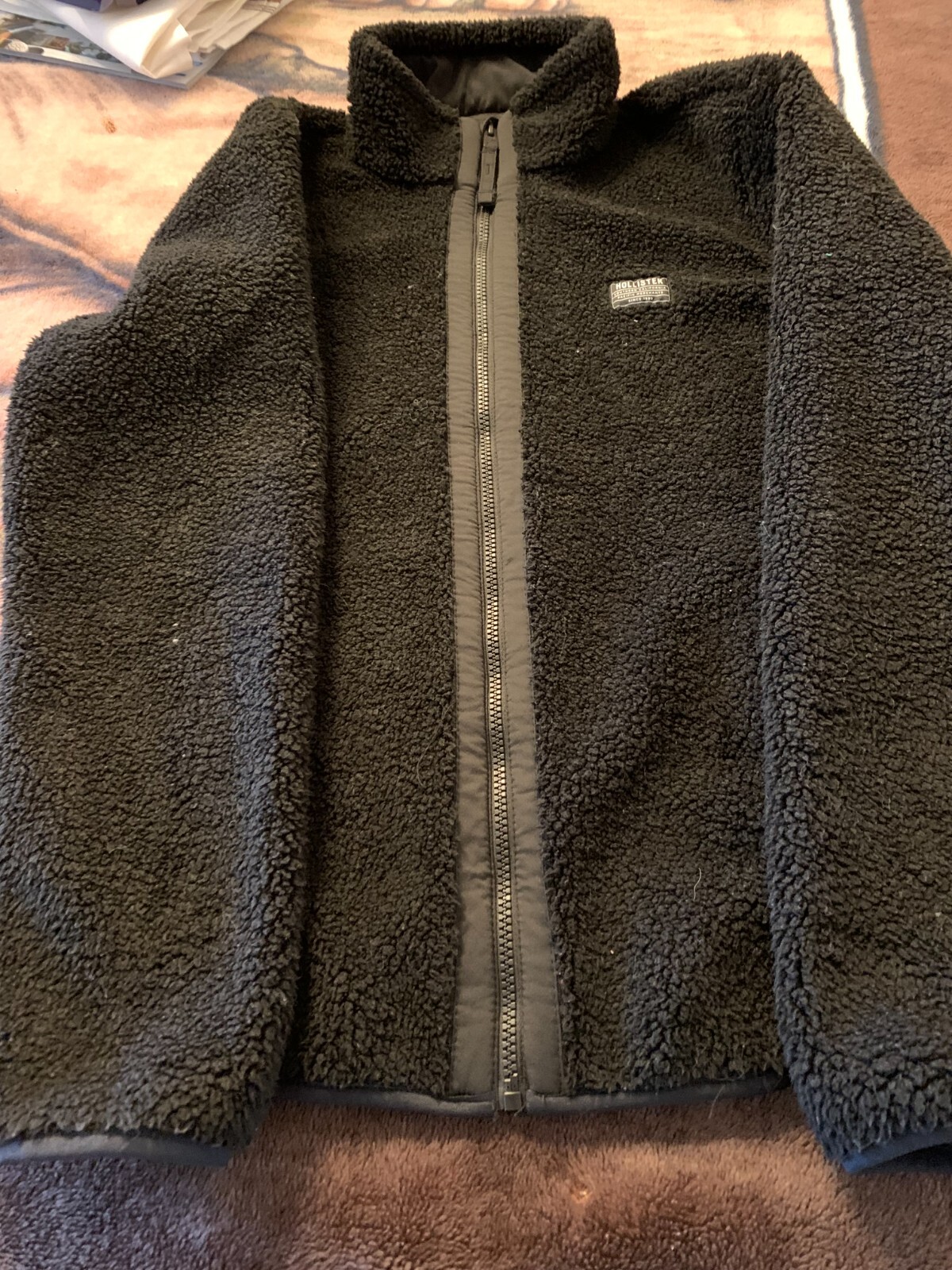 Hollister Size S Full Zip Comfy Jacket with free domestic shipping