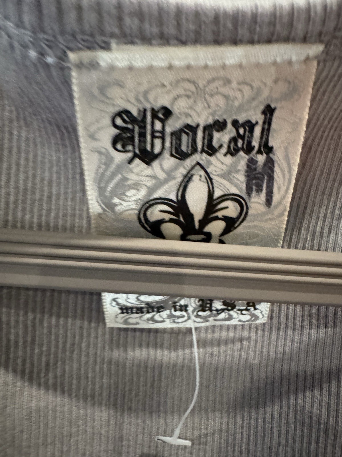 Vocal Women M Sleeveless Knit Graphic Print Angel Tank Rhinestone Lace