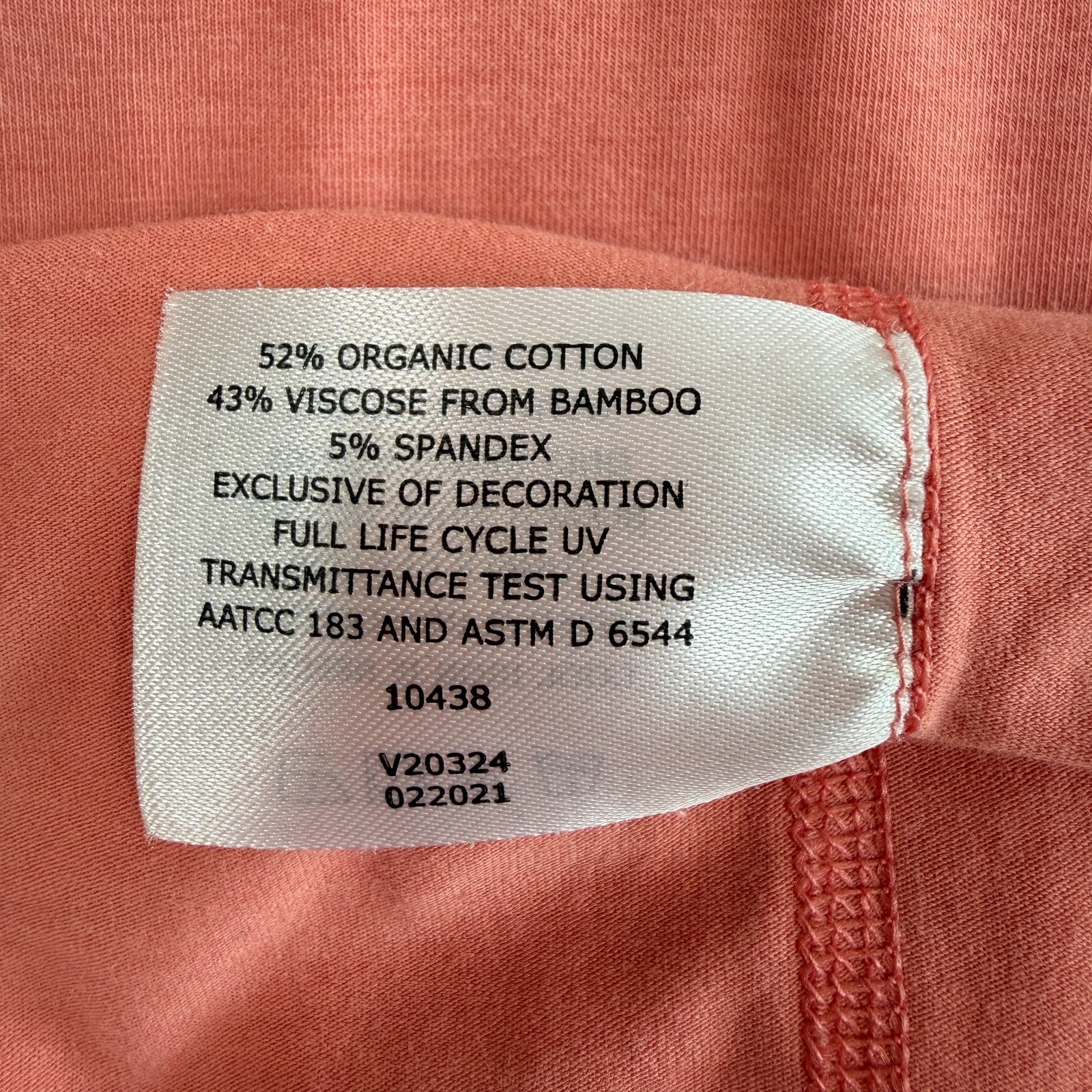 Coolibar Womens Lumaleo Relaxed T-Shirt Sz L UPF 50+ Sun Protection Outdoors