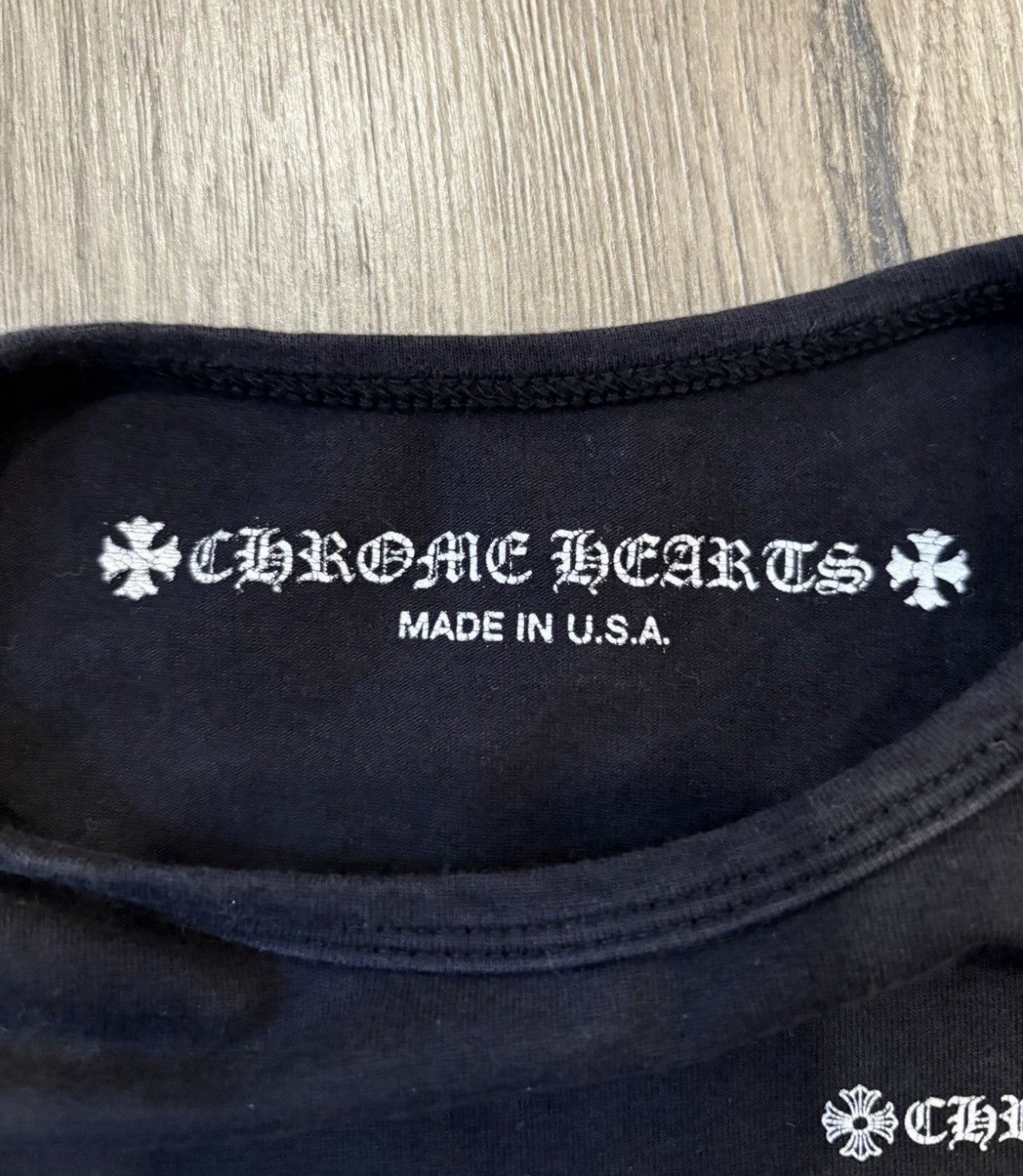 Chrome Hearts Crop