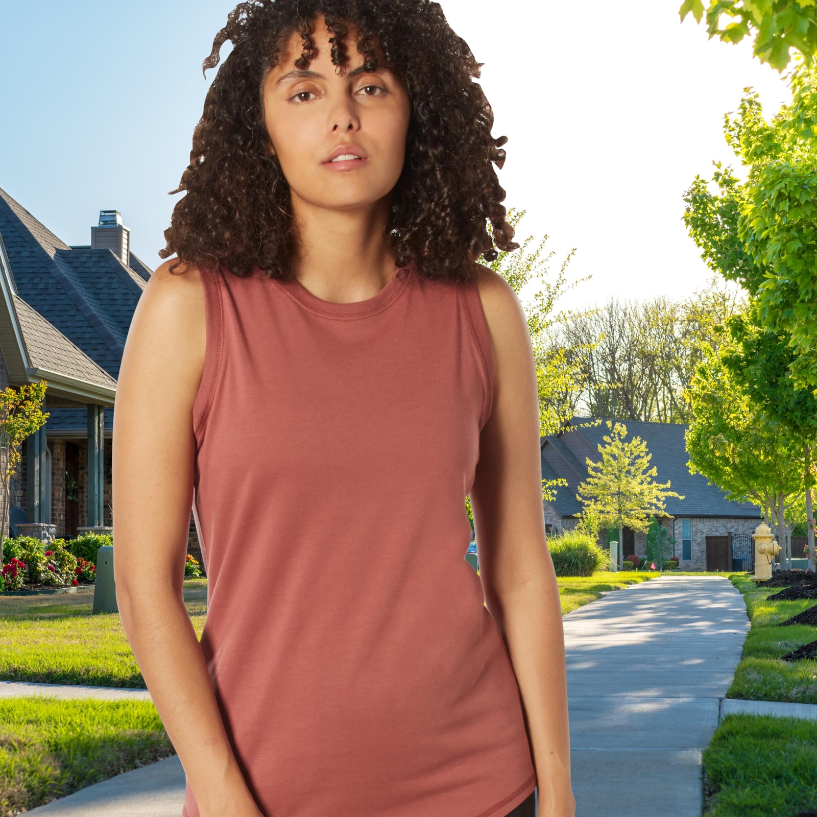 Rothco Women Terracotta Essential Tank Top 13234 – S