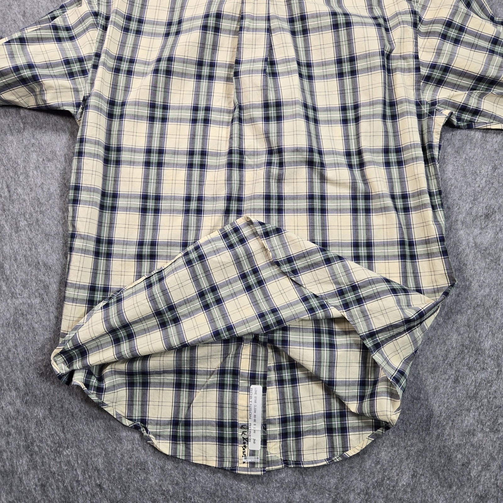 Lauren Ralph Lauren Shirt Womens 8 White Blue Plaid Long Sleeve Button Up Cotton