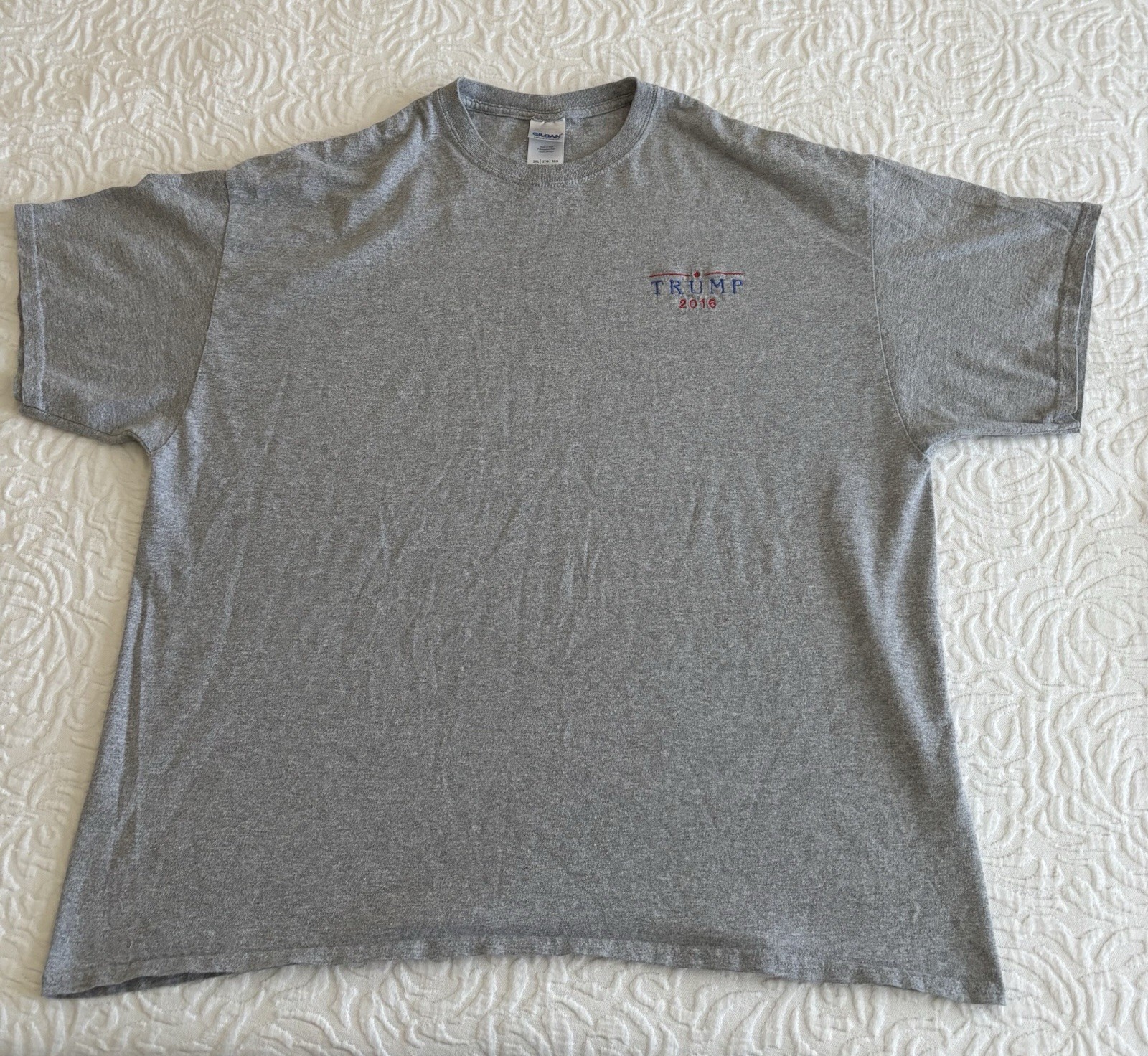 Donald Trump For President 2016 Embroidered 2XL Tee-Shirt