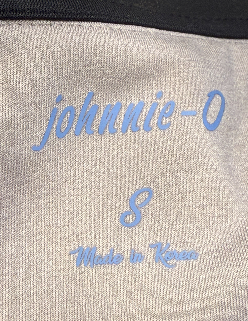 NEW JOHNNIE-O WOMEN’S BLACK DAVE 1/4 ZIP PERFORMANCE VEST TOP GOLF SZ S